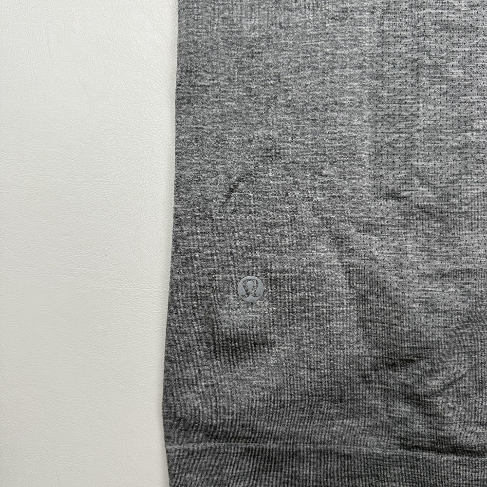 Lululemon Shirt Mens Medium Gray Live In Practice Athletic Tee Performance - Picture 6 of 7